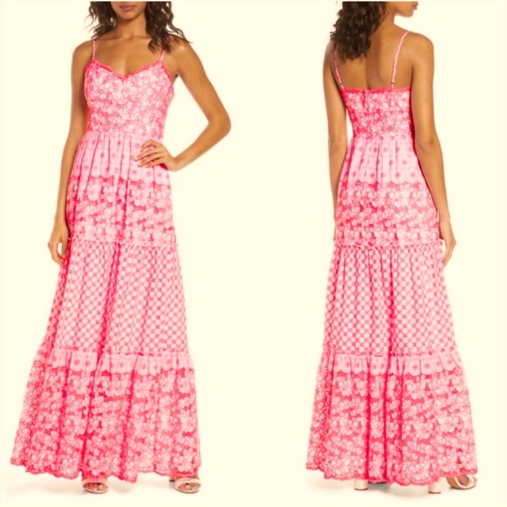 Lilly Pulitzer Garden Gate Kyla Maxi dress